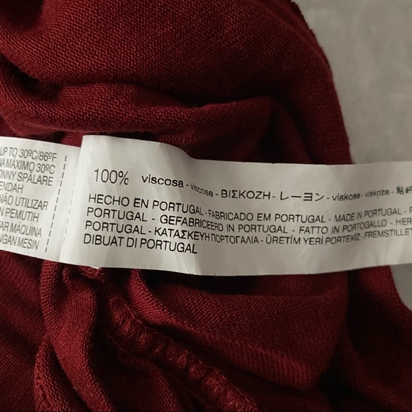 Gorgeous Burgundy Long Sleeve Ruched Dress - Picture 4 of 12